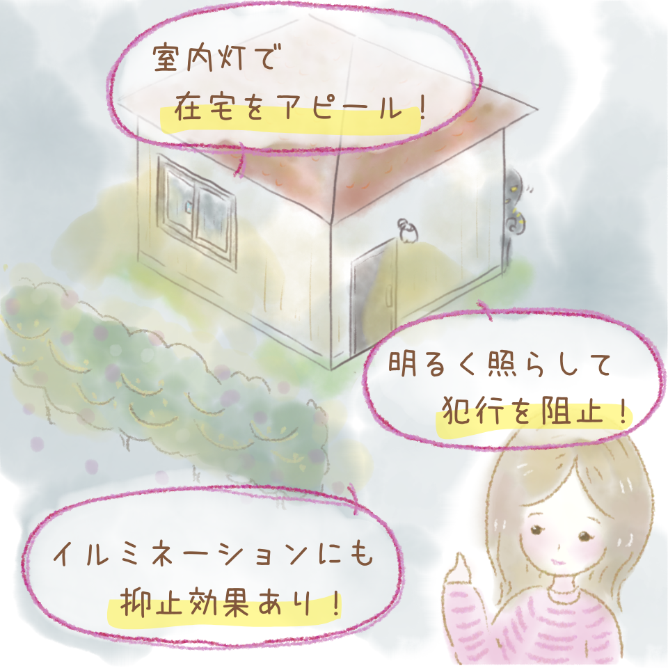 イルミネーションも立派な防犯に！　知っておきたい「光」の効果